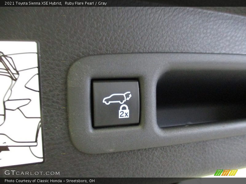 Ruby Flare Pearl / Gray 2021 Toyota Sienna XSE Hybrid