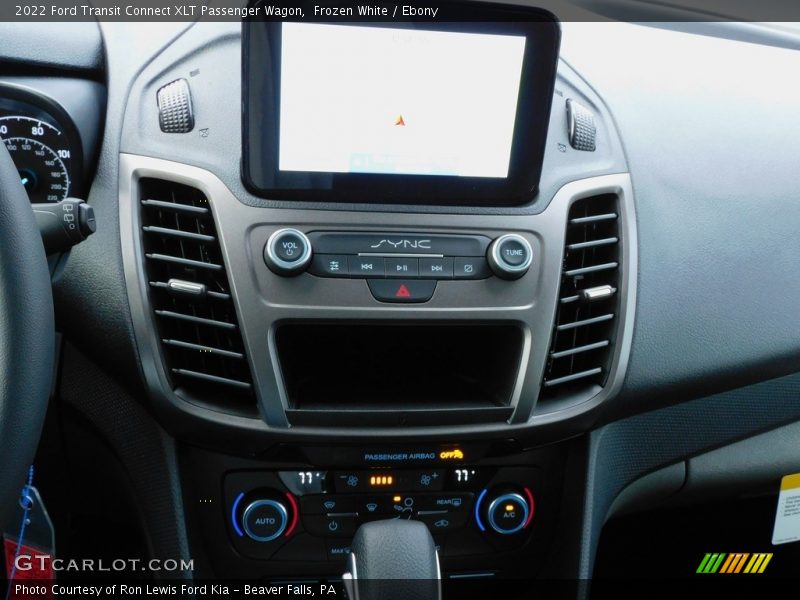 Frozen White / Ebony 2022 Ford Transit Connect XLT Passenger Wagon