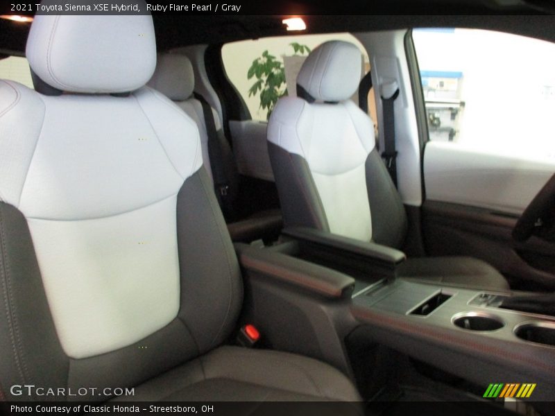 Ruby Flare Pearl / Gray 2021 Toyota Sienna XSE Hybrid