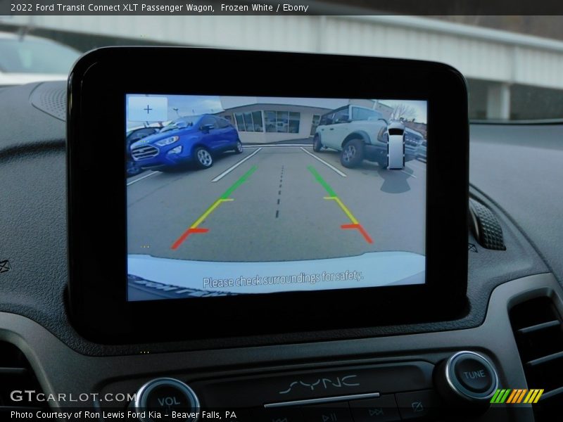 Frozen White / Ebony 2022 Ford Transit Connect XLT Passenger Wagon