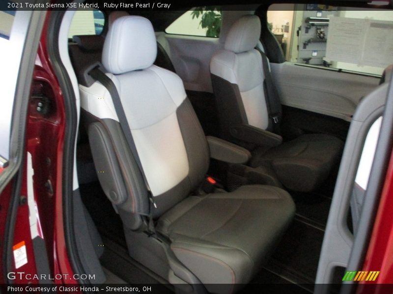 Ruby Flare Pearl / Gray 2021 Toyota Sienna XSE Hybrid