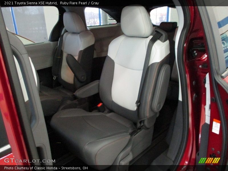 Ruby Flare Pearl / Gray 2021 Toyota Sienna XSE Hybrid