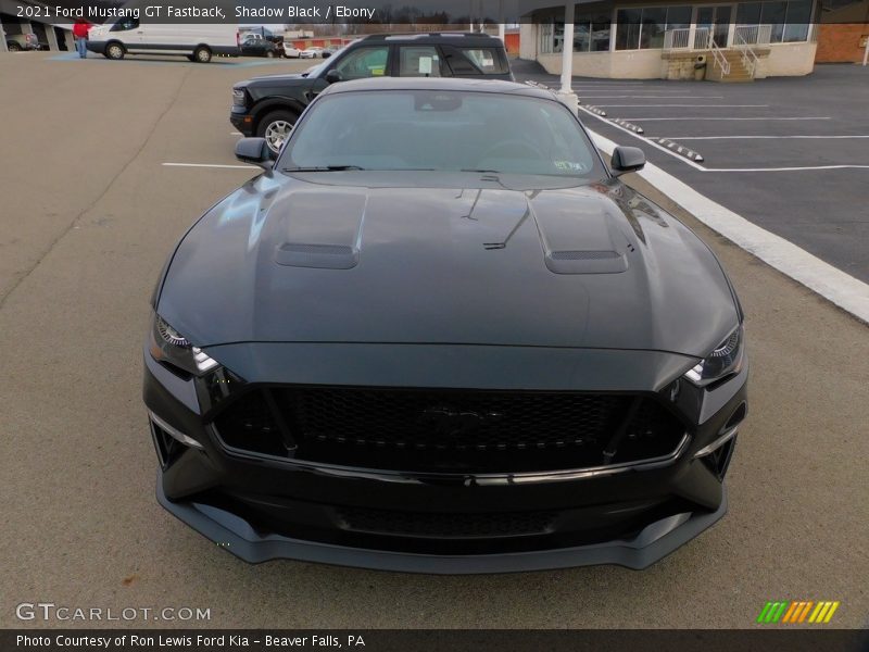 Shadow Black / Ebony 2021 Ford Mustang GT Fastback