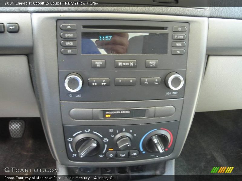 Rally Yellow / Gray 2006 Chevrolet Cobalt LS Coupe