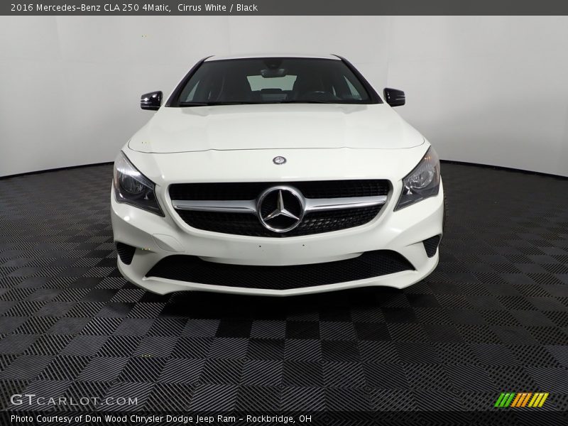 Cirrus White / Black 2016 Mercedes-Benz CLA 250 4Matic