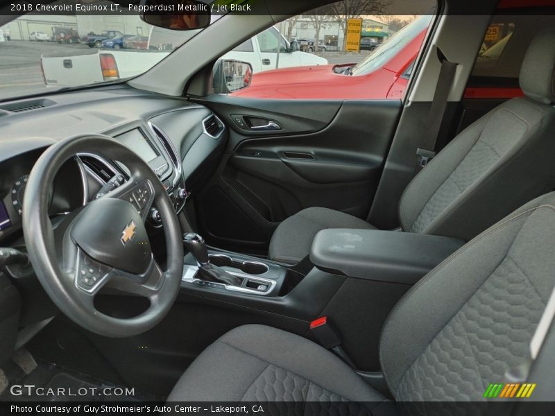 Pepperdust Metallic / Jet Black 2018 Chevrolet Equinox LT