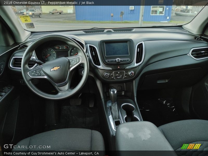 Pepperdust Metallic / Jet Black 2018 Chevrolet Equinox LT