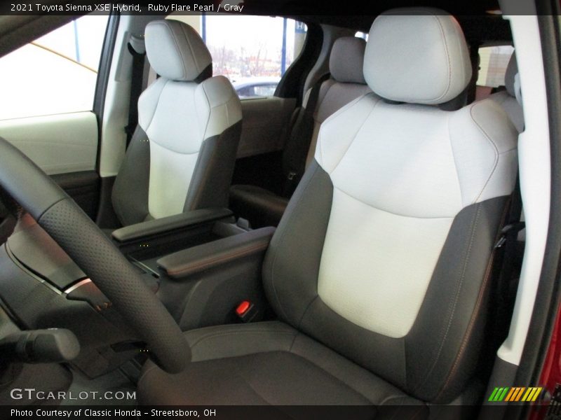 Ruby Flare Pearl / Gray 2021 Toyota Sienna XSE Hybrid