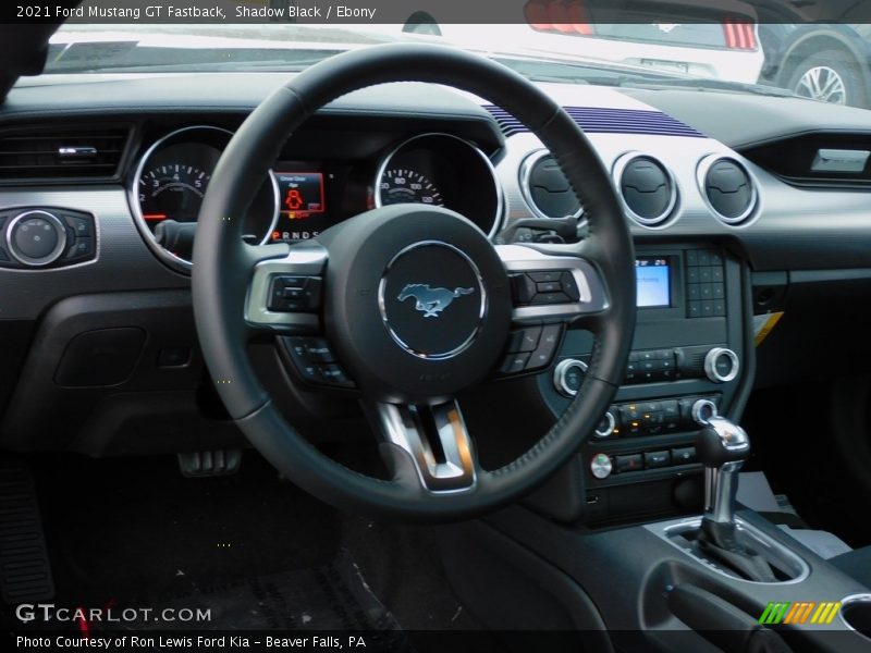 Shadow Black / Ebony 2021 Ford Mustang GT Fastback