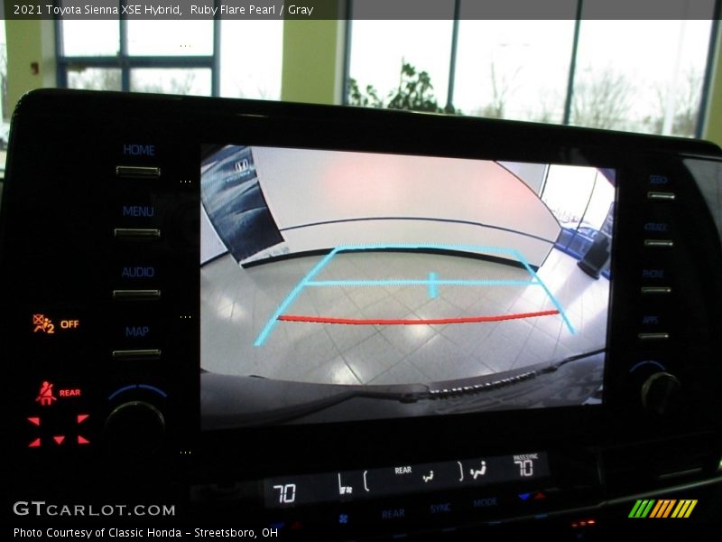 Ruby Flare Pearl / Gray 2021 Toyota Sienna XSE Hybrid