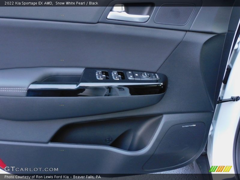Snow White Pearl / Black 2022 Kia Sportage EX AWD