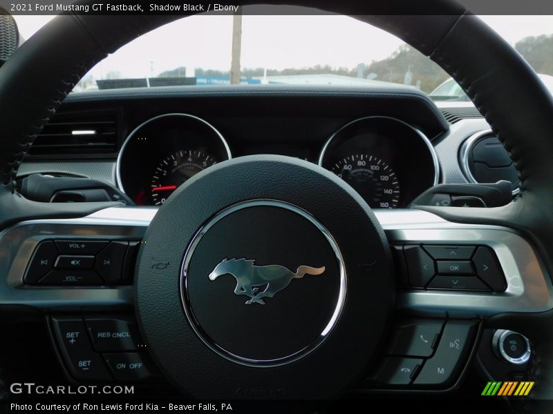 Shadow Black / Ebony 2021 Ford Mustang GT Fastback
