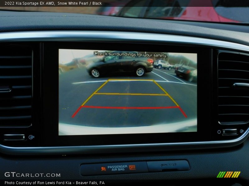 Snow White Pearl / Black 2022 Kia Sportage EX AWD
