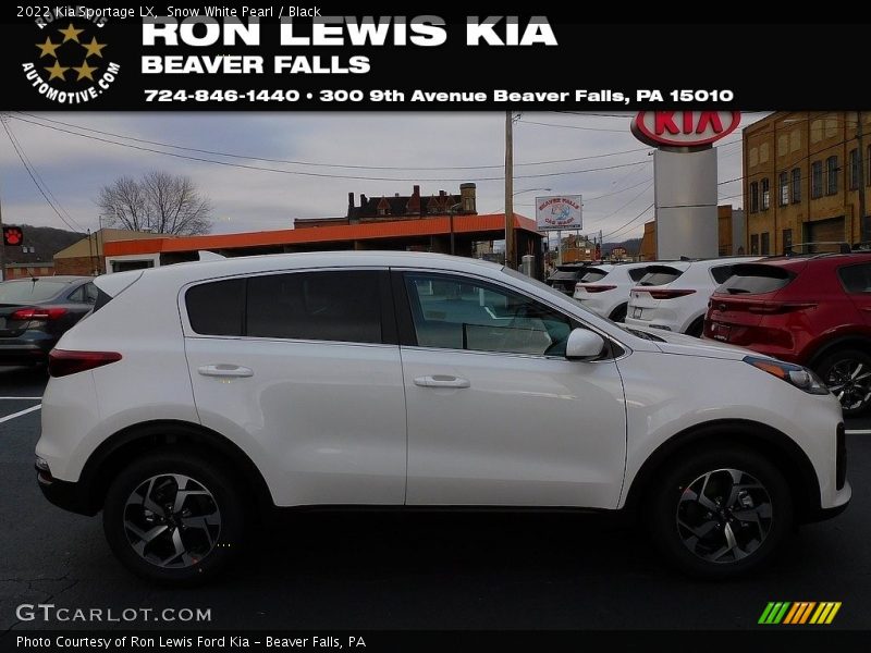 Snow White Pearl / Black 2022 Kia Sportage LX