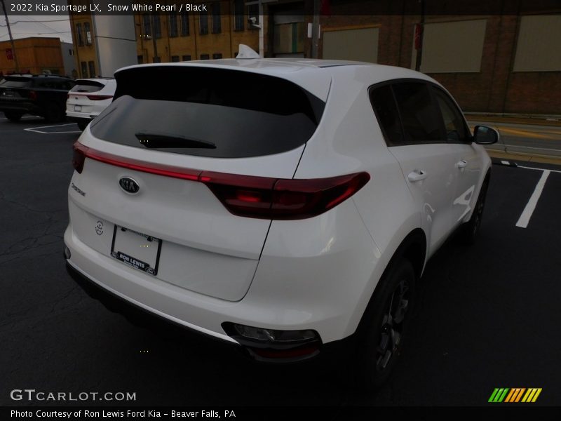 Snow White Pearl / Black 2022 Kia Sportage LX
