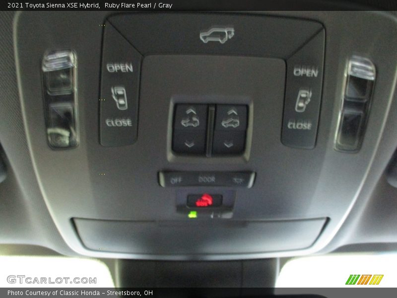 Ruby Flare Pearl / Gray 2021 Toyota Sienna XSE Hybrid