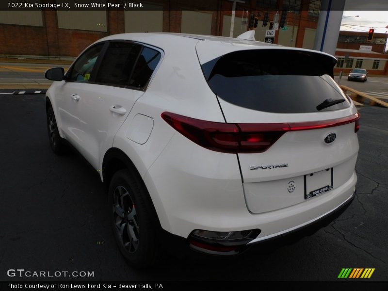 Snow White Pearl / Black 2022 Kia Sportage LX