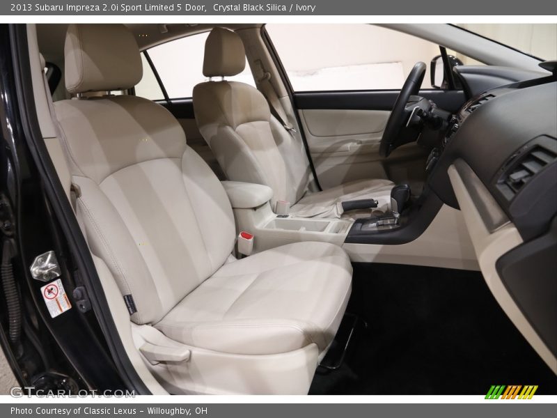 Crystal Black Silica / Ivory 2013 Subaru Impreza 2.0i Sport Limited 5 Door