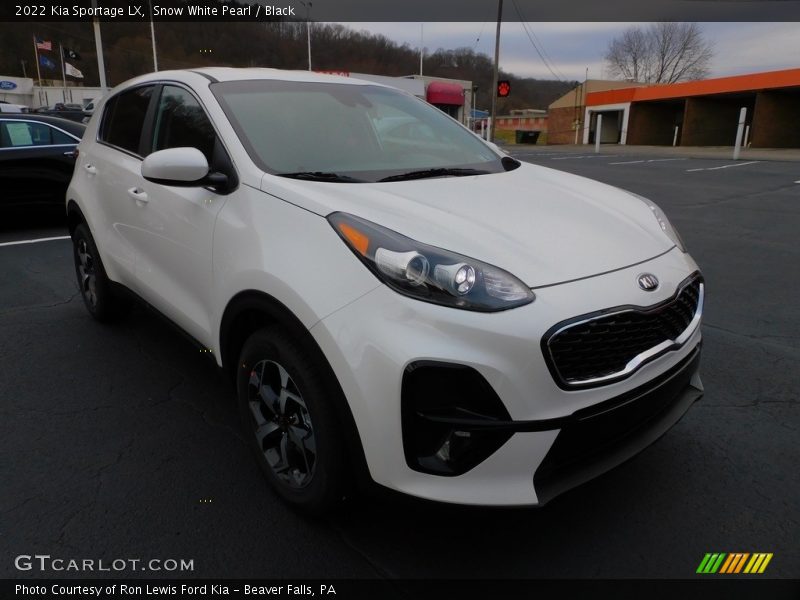 Snow White Pearl / Black 2022 Kia Sportage LX
