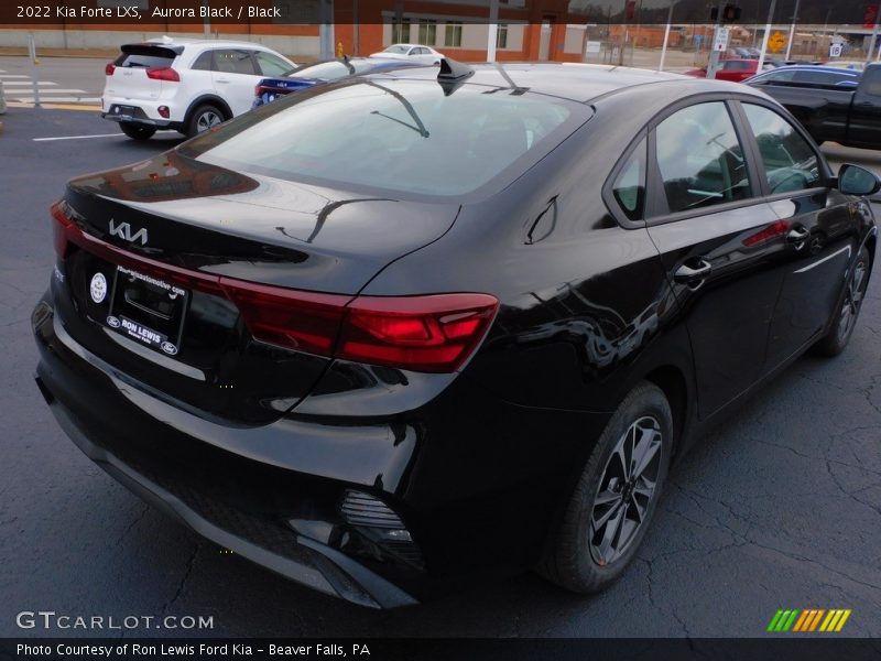 Aurora Black / Black 2022 Kia Forte LXS