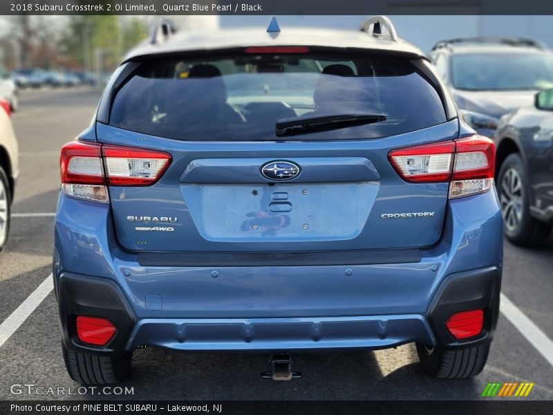 Quartz Blue Pearl / Black 2018 Subaru Crosstrek 2.0i Limited