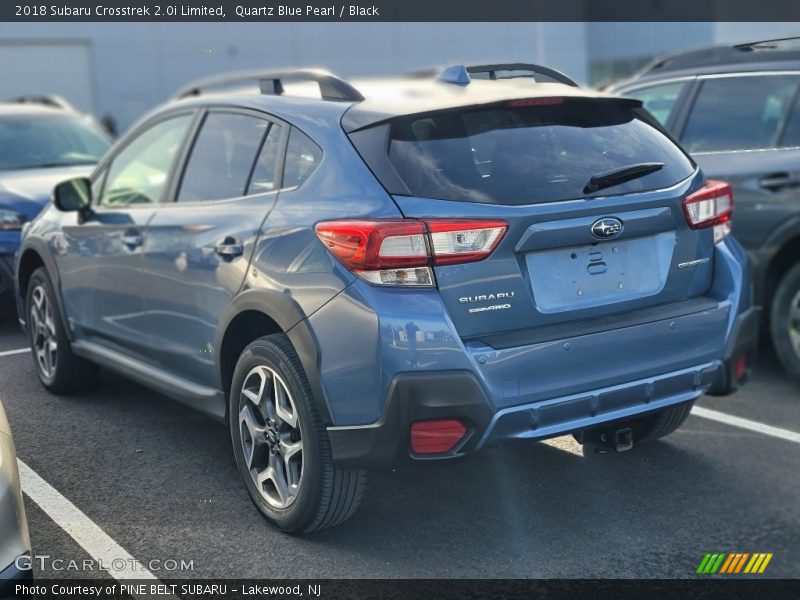 Quartz Blue Pearl / Black 2018 Subaru Crosstrek 2.0i Limited