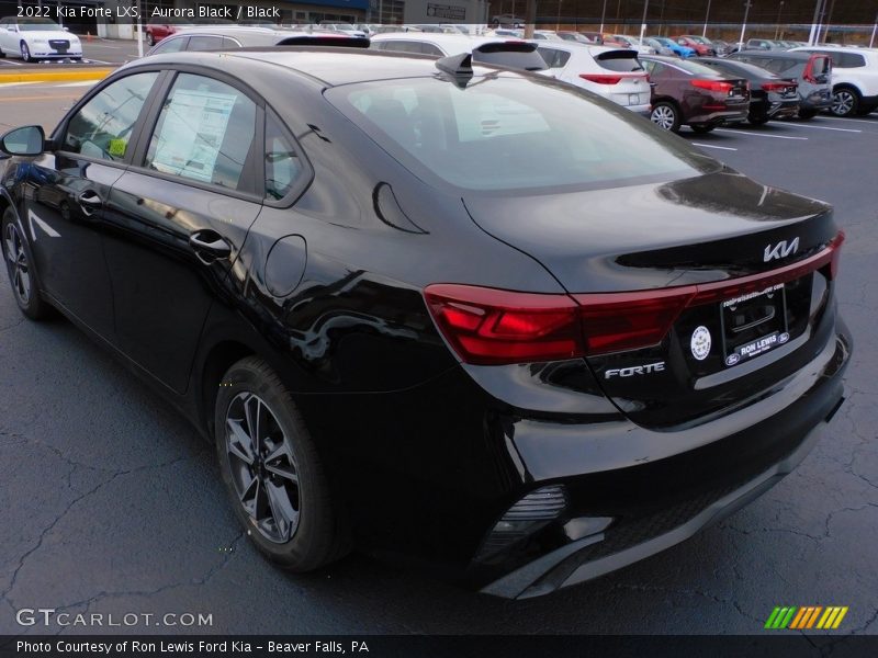 Aurora Black / Black 2022 Kia Forte LXS