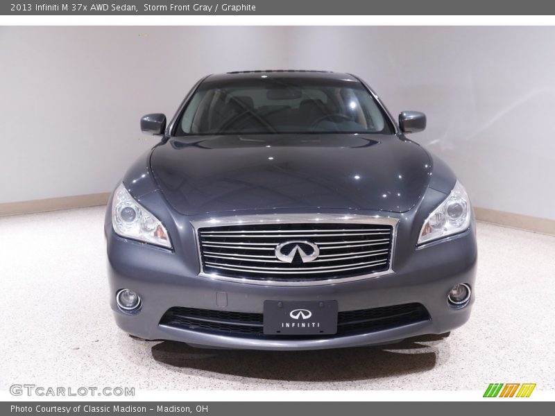 Storm Front Gray / Graphite 2013 Infiniti M 37x AWD Sedan