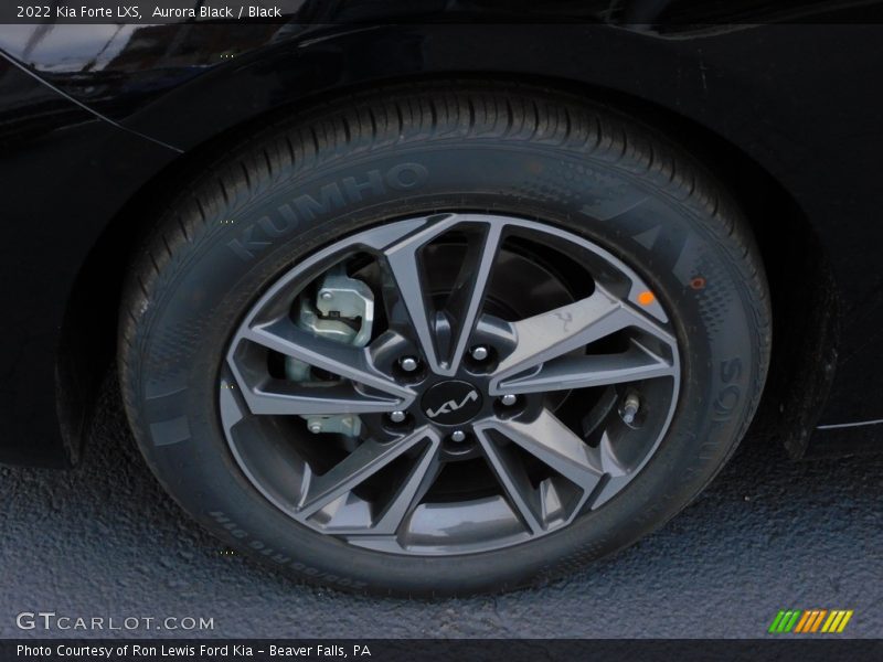 Aurora Black / Black 2022 Kia Forte LXS