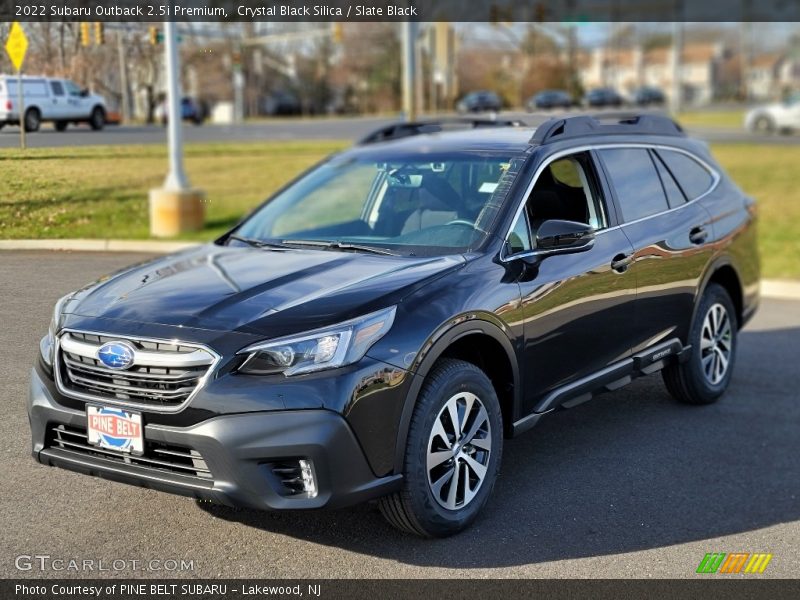 Crystal Black Silica / Slate Black 2022 Subaru Outback 2.5i Premium