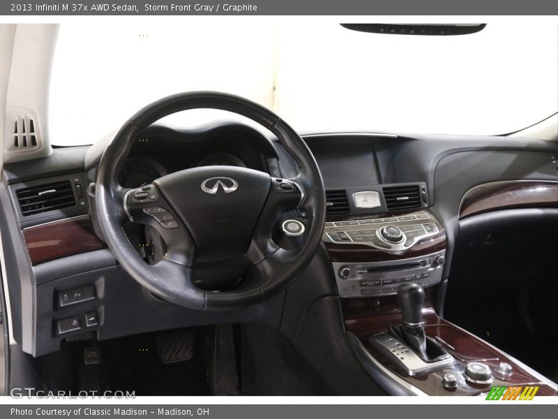 Storm Front Gray / Graphite 2013 Infiniti M 37x AWD Sedan