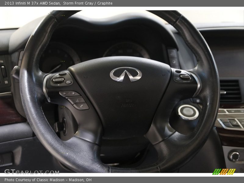 Storm Front Gray / Graphite 2013 Infiniti M 37x AWD Sedan