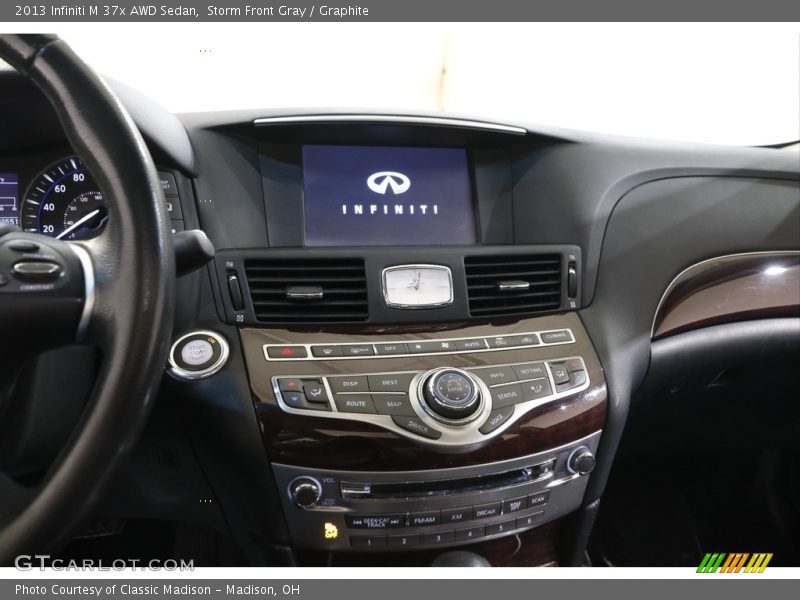 Storm Front Gray / Graphite 2013 Infiniti M 37x AWD Sedan