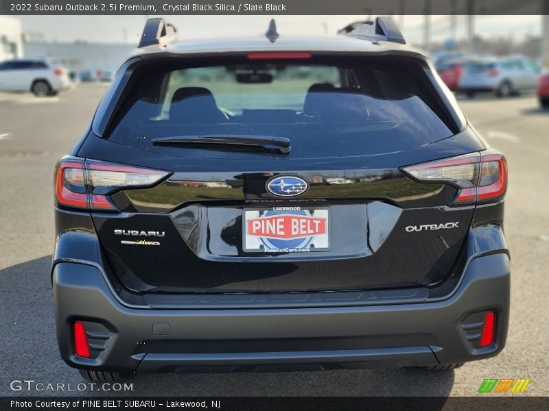 Crystal Black Silica / Slate Black 2022 Subaru Outback 2.5i Premium
