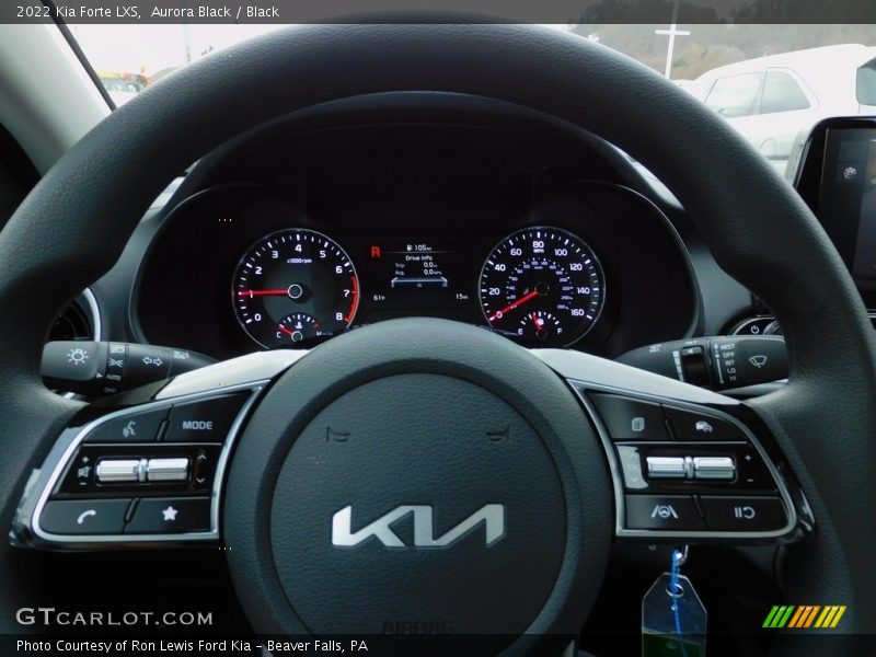 Aurora Black / Black 2022 Kia Forte LXS