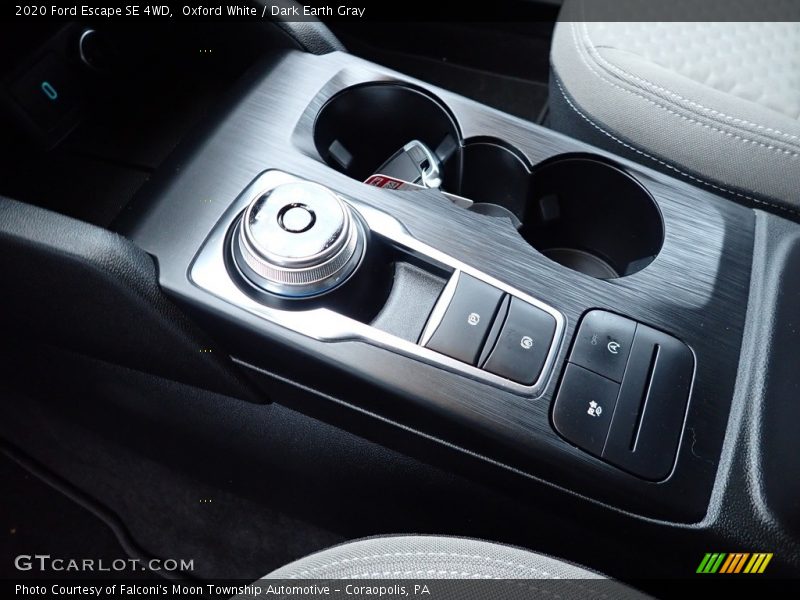 Oxford White / Dark Earth Gray 2020 Ford Escape SE 4WD