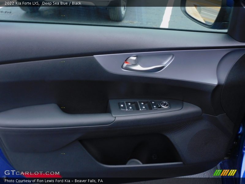 Deep Sea Blue / Black 2022 Kia Forte LXS