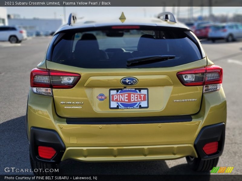 Plasma Yellow Pearl / Black 2021 Subaru Crosstrek Limited
