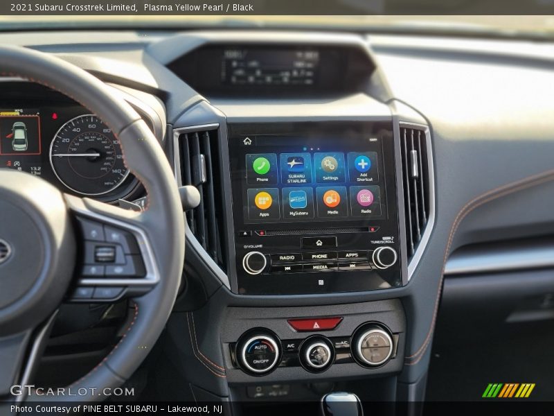Plasma Yellow Pearl / Black 2021 Subaru Crosstrek Limited