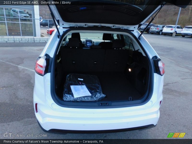 Oxford White / Ebony 2022 Ford Edge SE AWD