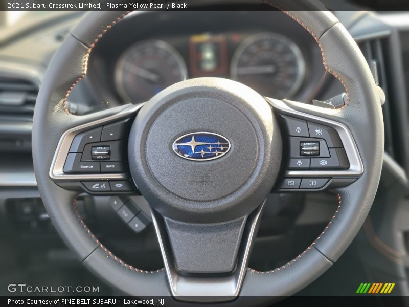 Plasma Yellow Pearl / Black 2021 Subaru Crosstrek Limited