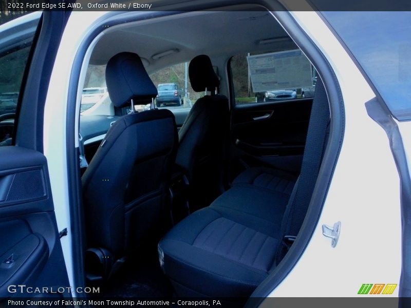 Oxford White / Ebony 2022 Ford Edge SE AWD