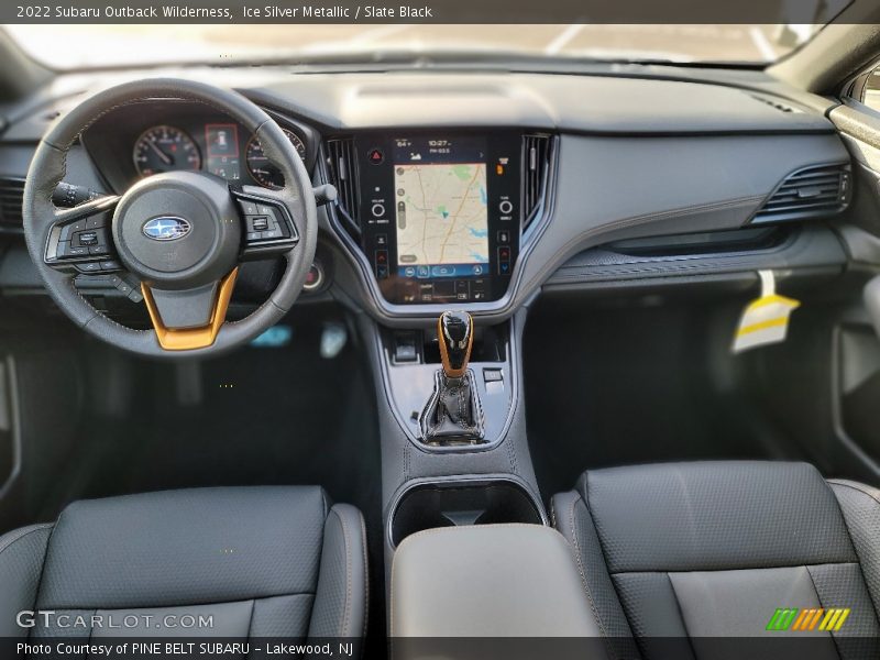 Dashboard of 2022 Outback Wilderness