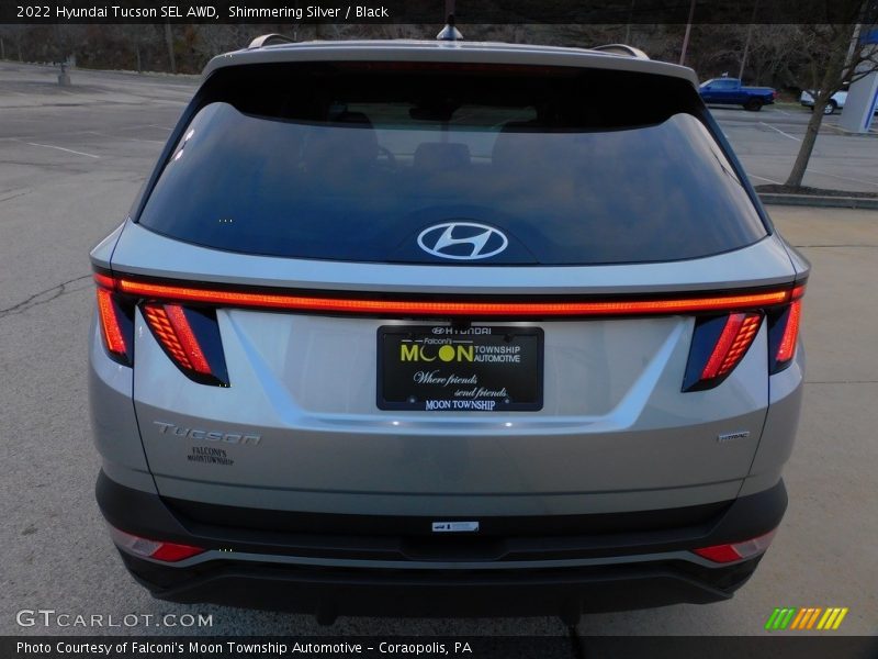 Shimmering Silver / Black 2022 Hyundai Tucson SEL AWD