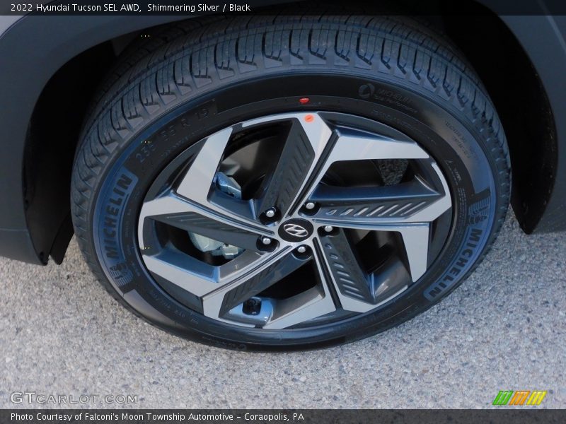 Shimmering Silver / Black 2022 Hyundai Tucson SEL AWD