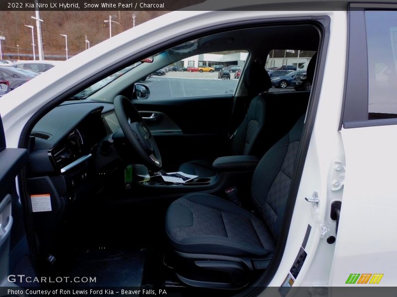 Snow White Pearl / Charcoal 2022 Kia Niro LX Hybrid