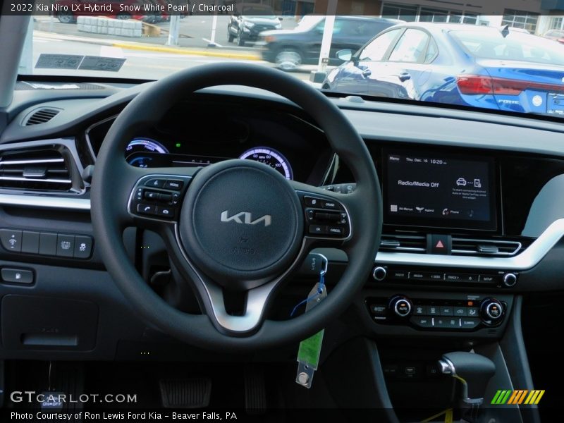 Snow White Pearl / Charcoal 2022 Kia Niro LX Hybrid