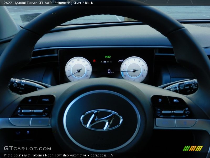 Shimmering Silver / Black 2022 Hyundai Tucson SEL AWD