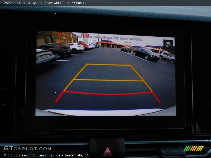 Snow White Pearl / Charcoal 2022 Kia Niro LX Hybrid