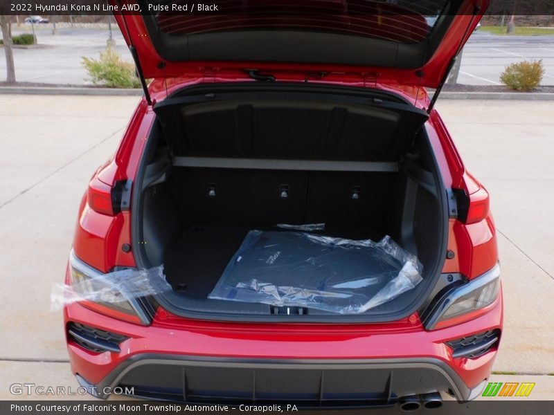 Pulse Red / Black 2022 Hyundai Kona N Line AWD